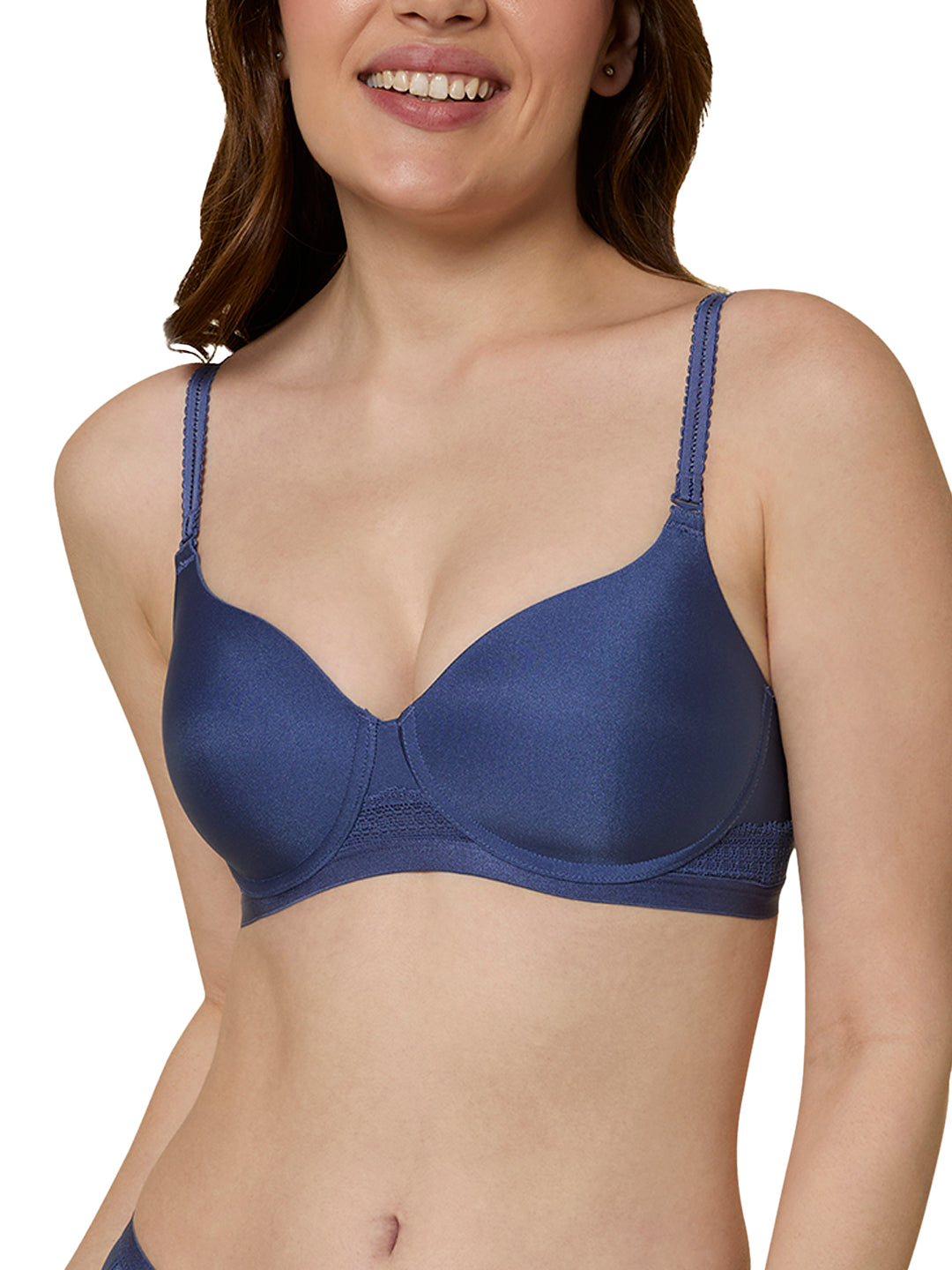 TRIUMPH BRA 110I584-PI  Padded Wireless Seamless Silhoutte T-shirt Bra