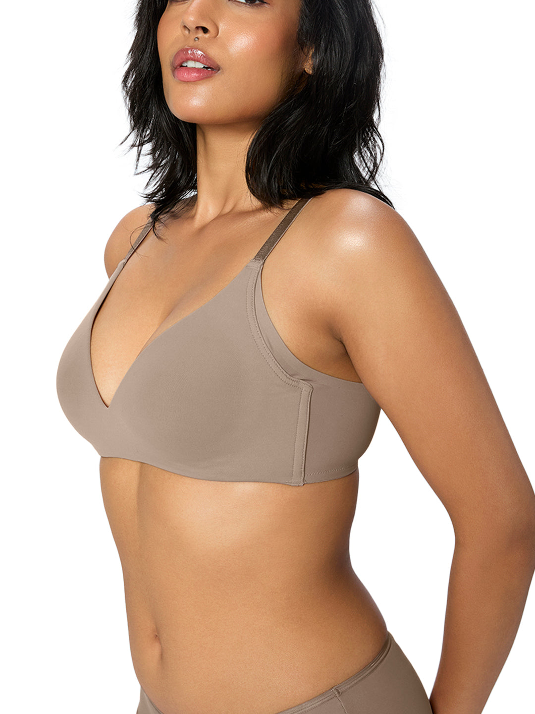 TRIUMPH BRA 110I771-FF Women's Polyester Wire Free Classic Full-Coverage Padded Bra