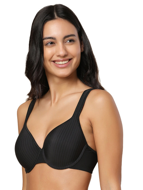 TRIUMPH BRA V201342-BLACK 04 Formfit Smooth Finish T-Shirt Bra